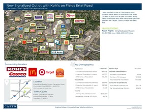 0 Fields Ertel Rd, Cincinnati, OH - aerial  map view