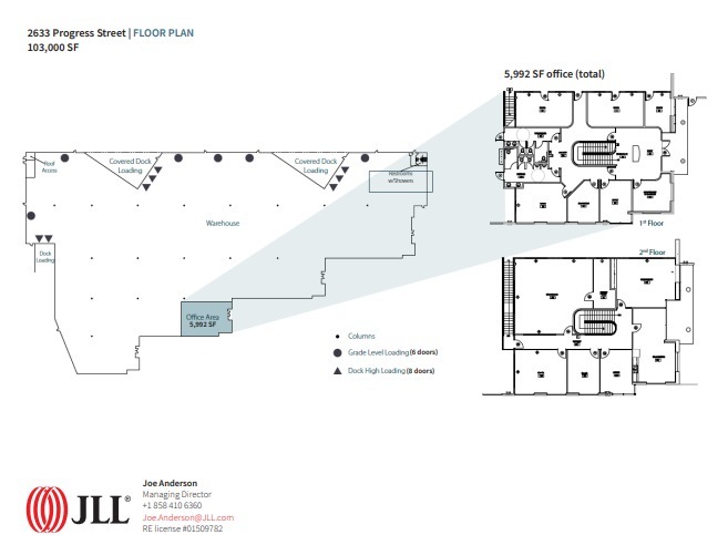 2633 Progress St, Vista, CA for lease Floor Plan- Image 1 of 1