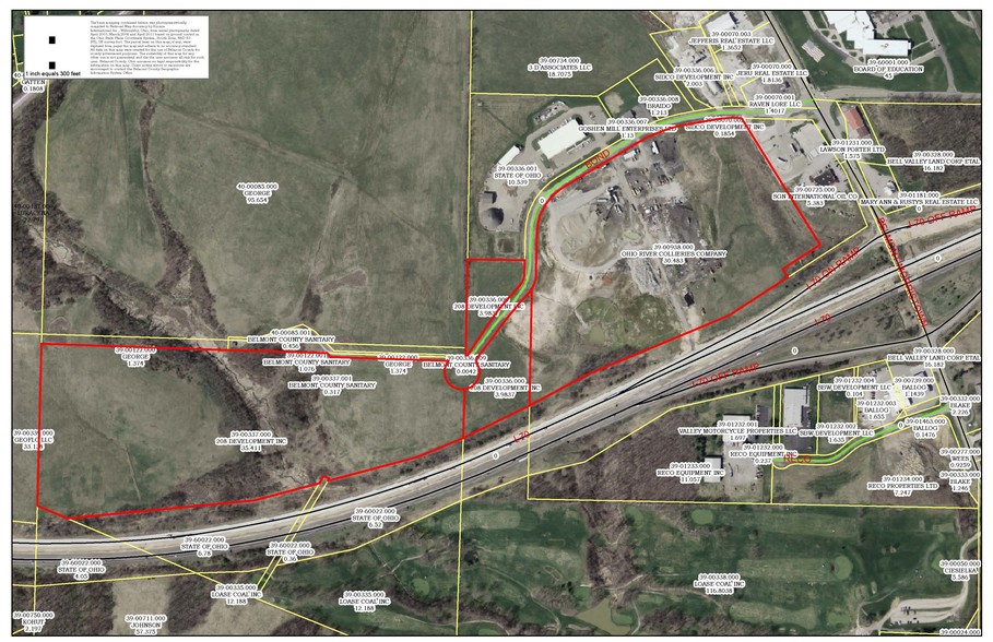 41060 Bond Drive, Morristown, OH for lease - Plat Map - Image 3 of 3