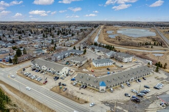 95 Brent Blvd, Strathmore, AB - AERIAL  map view - Image1