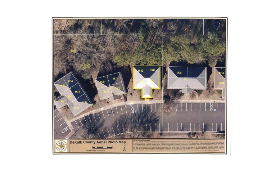 1842 Independence Sq, Dunwoody, GA for lease - Plat Map - Image 3 of 4