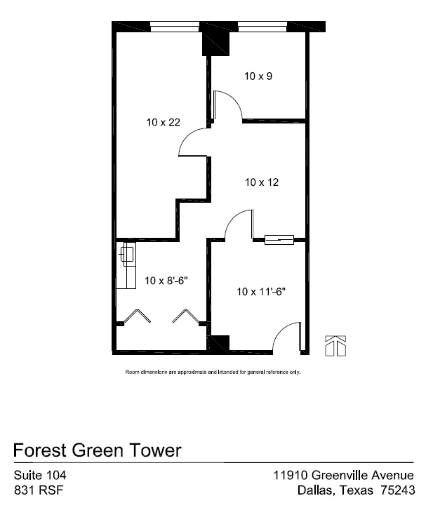 11910 Greenville Ave, Dallas, TX for lease Floor Plan- Image 1 of 1