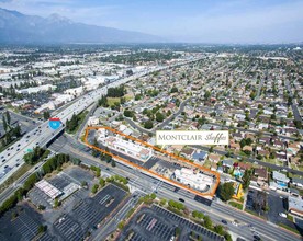 9303-9407 Central Ave, Montclair, CA - aerial  map view