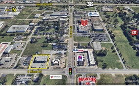 6005-6011 S Mingo Rd, Tulsa, OK - AERIAL map view - Image1