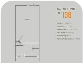 3002 Dow Ave, Tustin, CA for lease Floor Plan- Image 1 of 1