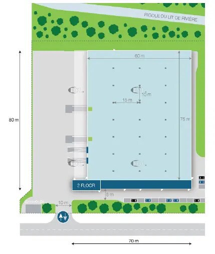 Industrial in Coignières for lease - Site Plan - Image 3 of 3