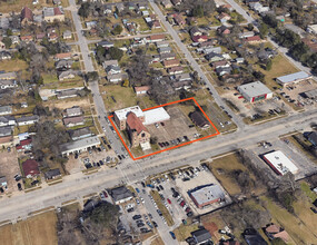 1180 Washington Blvd, Beaumont, TX - AERIAL  map view