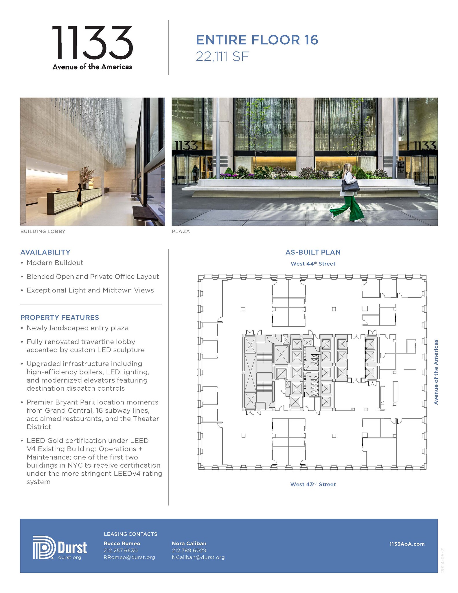 1133 Avenue of the Americas, New York, NY for lease Floor Plan- Image 1 of 1