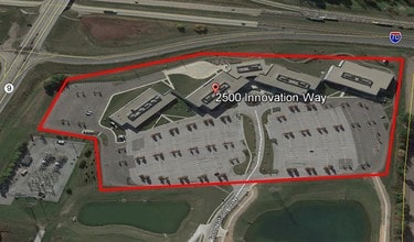2500 Innovation Way, Greenfield, IN - Aerial map view