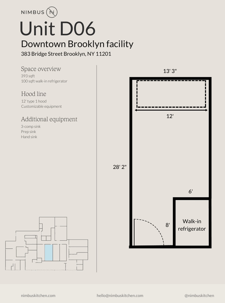 383 Bridge St, Brooklyn, NY for lease Floor Plan- Image 1 of 1