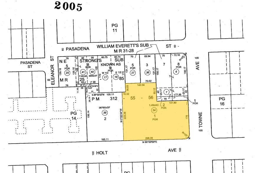 495 E Holt Ave, Pomona, CA for sale - Plat Map - Image 2 of 19