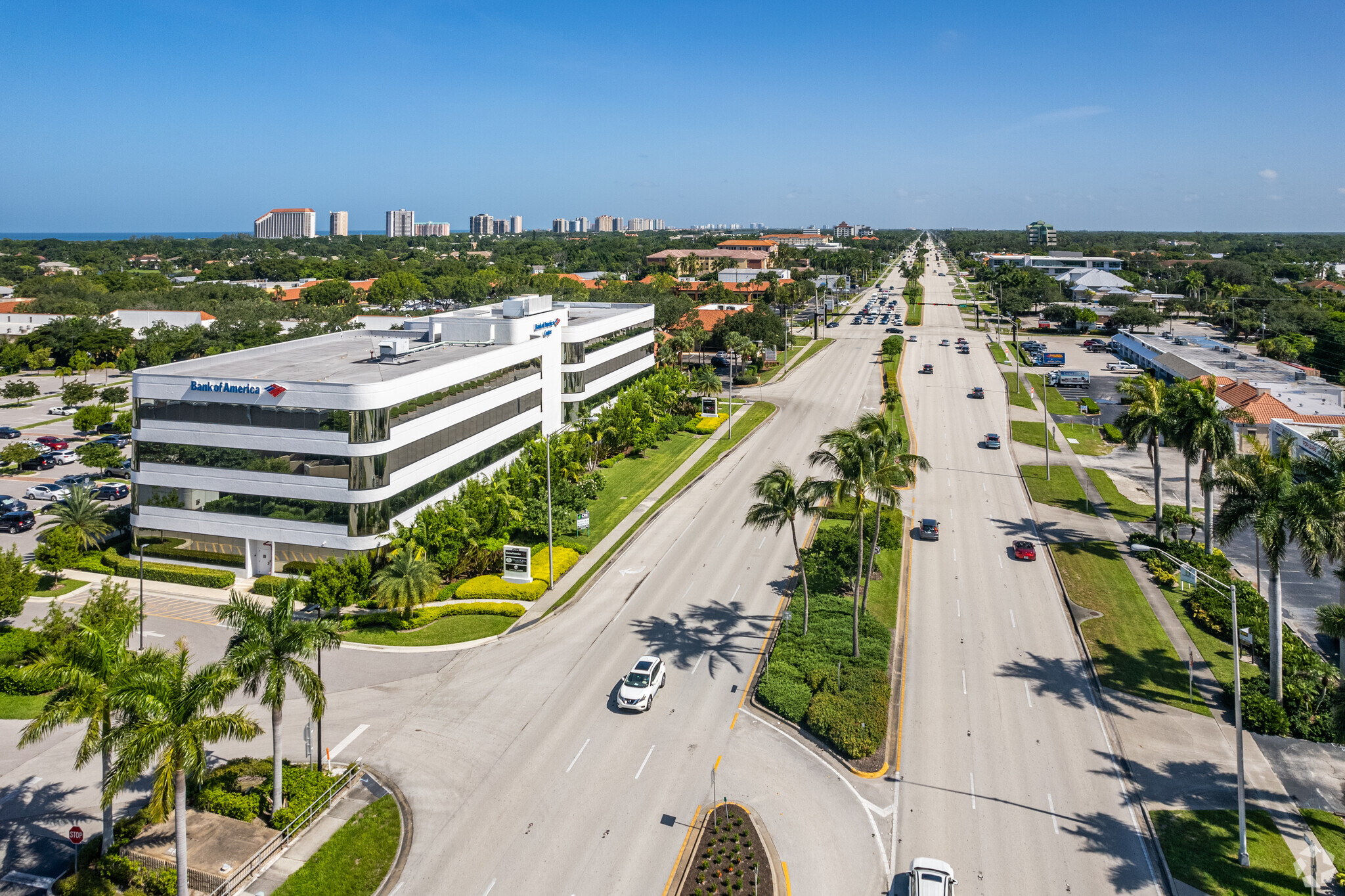 4501 Tamiami Trl N, Naples, FL for lease Aerial- Image 1 of 3