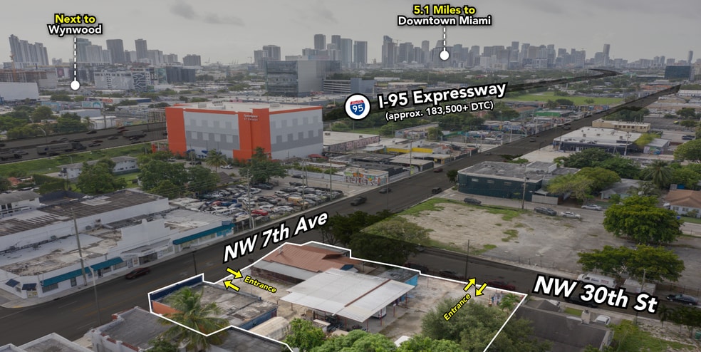 3010 NW 7th Ave, Miami, FL for lease - Building Photo - Image 3 of 6