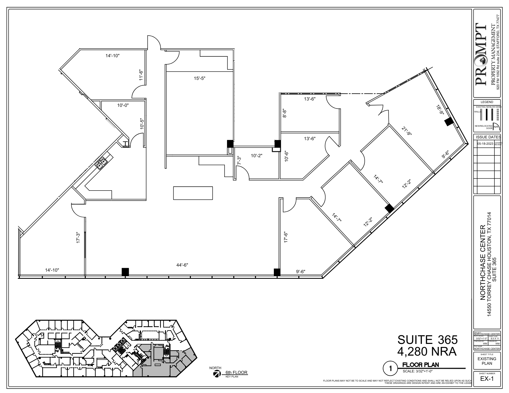 14550 Torrey Chase Blvd, Houston, TX for lease Floor Plan- Image 1 of 1