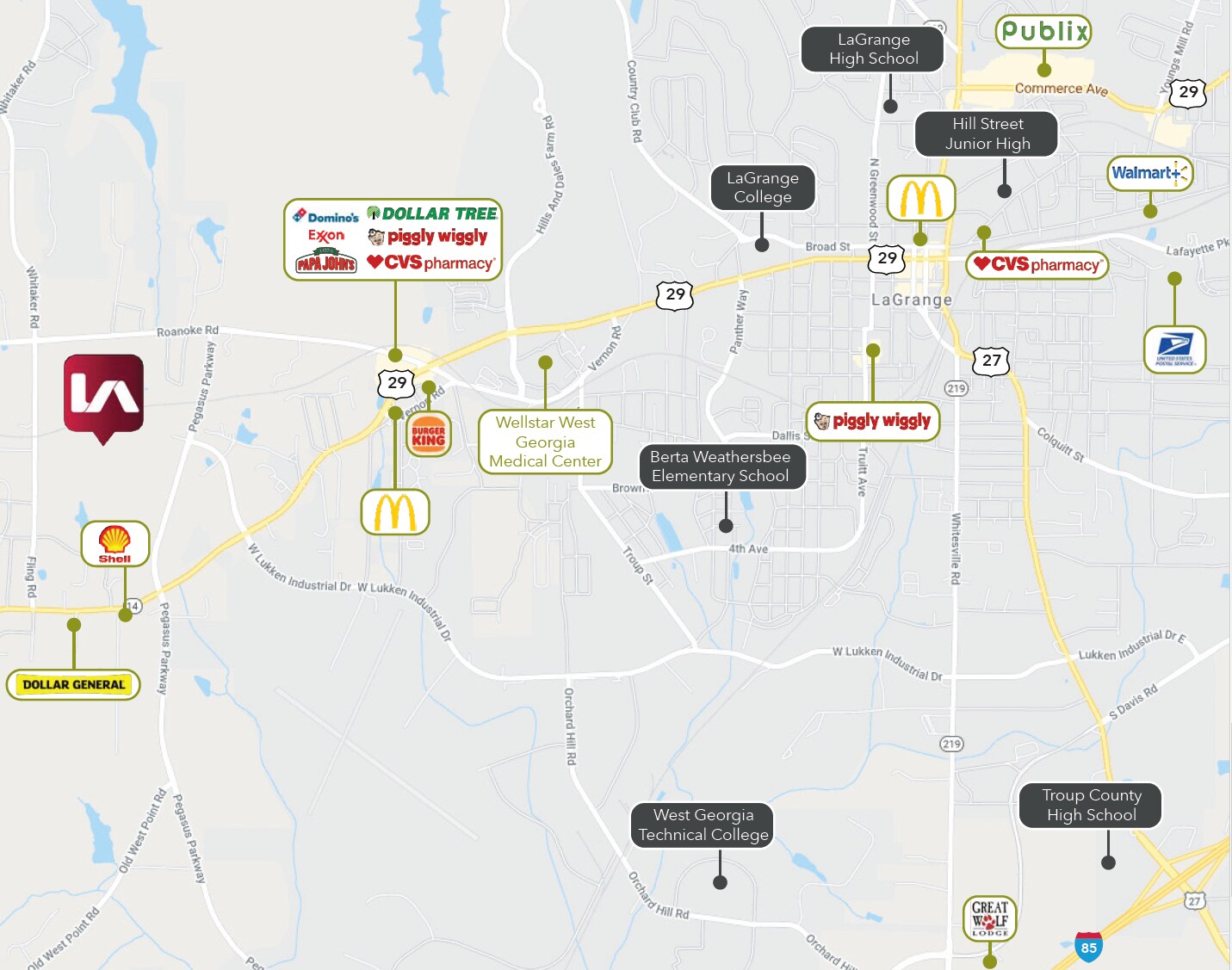 233 Fling Rd, Lagrange, GA 30240 Land for Sale