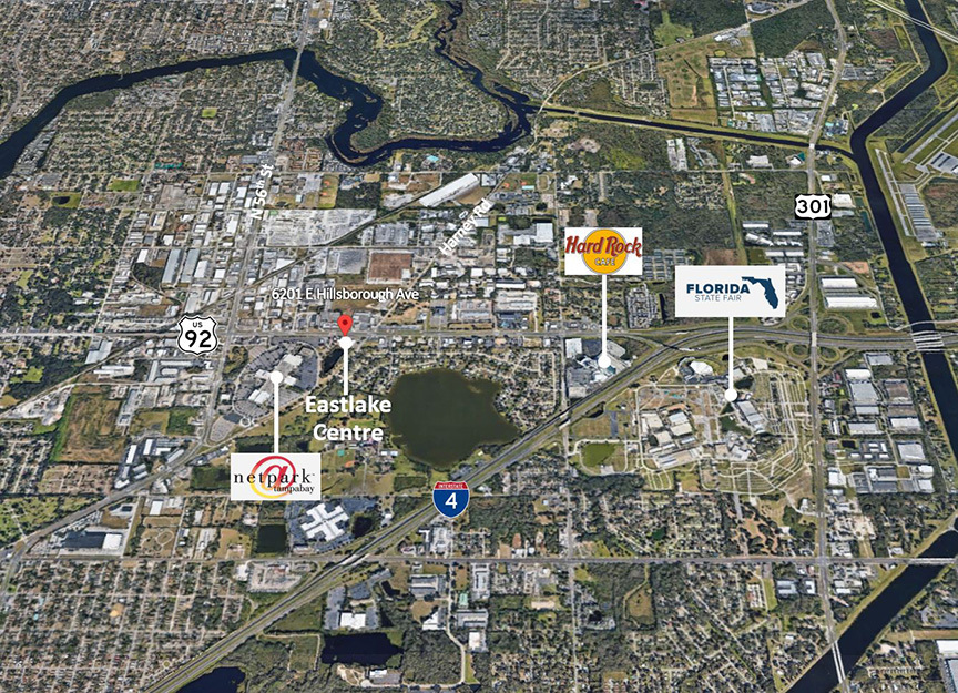 6201-6217 E Hillsborough Ave, Tampa, Fl 33610 - Eastlake Retail Centre 