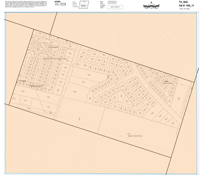 W Of Goodwill, Belton, TX for lease - Plat Map - Image 2 of 9