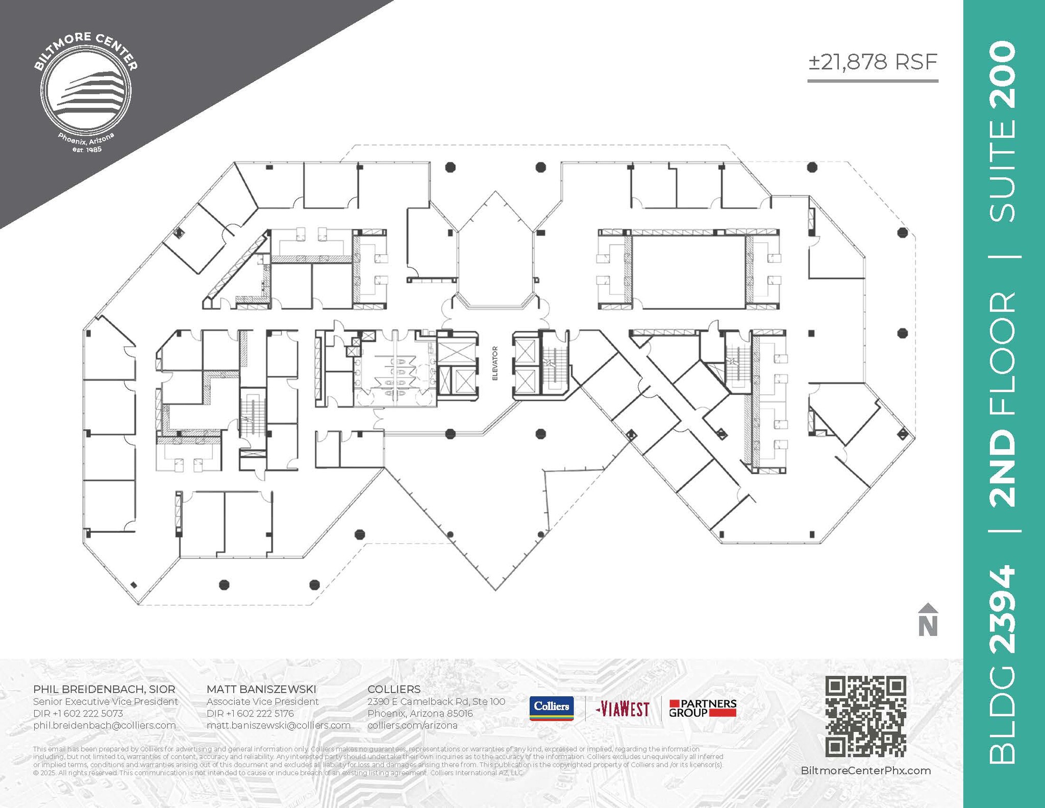 2398 E Camelback Rd, Phoenix, AZ for lease Floor Plan- Image 1 of 2