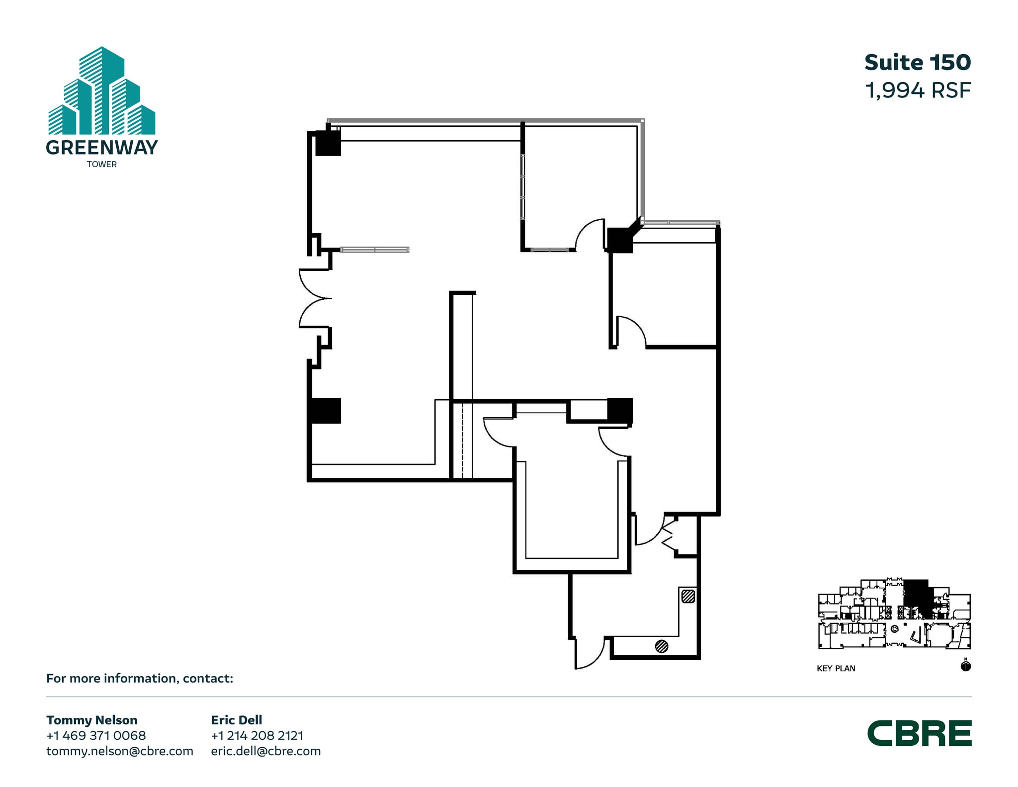 1231 Greenway Dr, Irving, TX for lease Floor Plan- Image 1 of 1