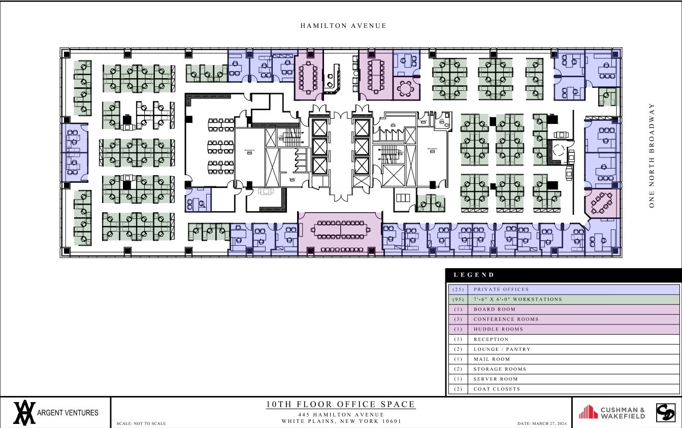 445 Hamilton Ave, White Plains, NY for lease Floor Plan- Image 1 of 1