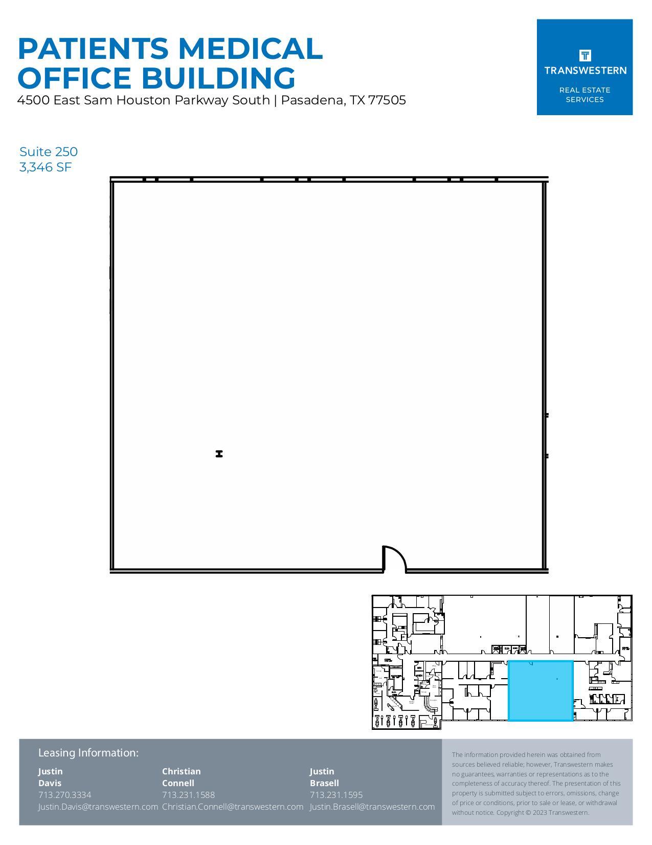 4500 E Sam Houston Pky S, Pasadena, TX for lease Floor Plan- Image 1 of 1