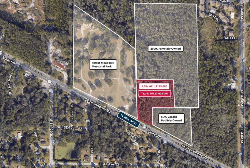 Hawthorne Rd And State Rd 20, Gainesville, FL for sale - Building Photo - Image 1 of 6