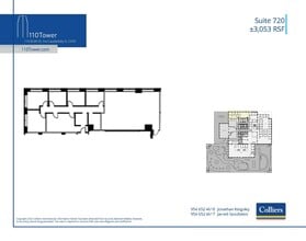 110 SE 6th St, Fort Lauderdale, FL for lease Floor Plan- Image 1 of 2