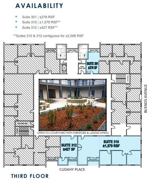 1094 Cudahy Pl, San Diego, CA for lease Floor Plan- Image 1 of 1