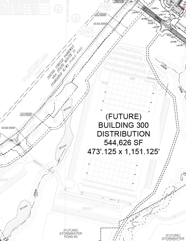 1365 E Hightower Trl, Social Circle, GA for lease Site Plan- Image 1 of 1