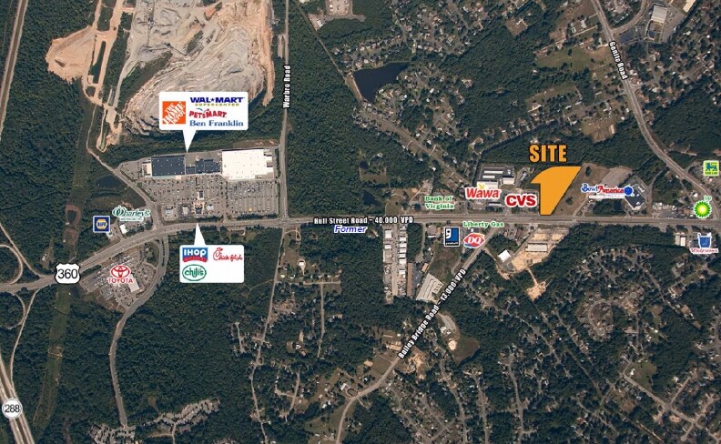 3800-3801 N Bailey Bridge Rd, Midlothian, VA for sale Plat Map- Image 1 of 1