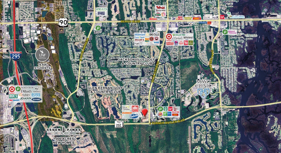 4975 Sweetgrass Pl, Jacksonville, FL for lease - Aerial - Image 2 of 2