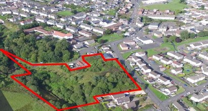 Rosehall Rd, Shotts, NLK - aerial  map view