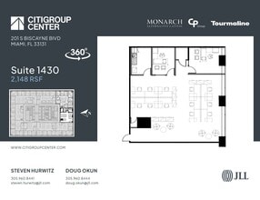 201 S Biscayne Blvd, Miami, FL for lease Floor Plan- Image 1 of 1