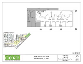 6900 Orchard Lake Rd, West Bloomfield, MI for lease Floor Plan- Image 1 of 1