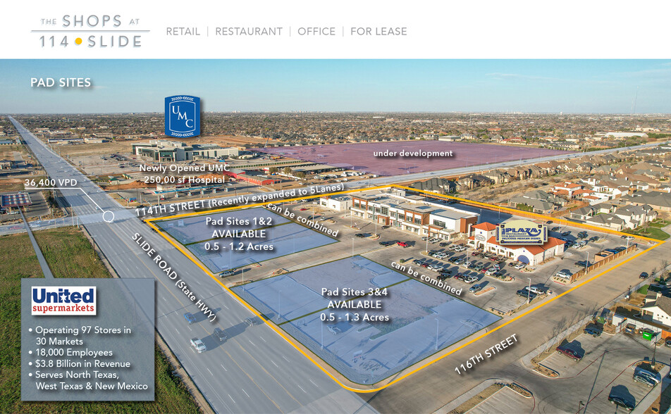 11401 Slide Rd, Lubbock, TX for lease - Building Photo - Image 1 of 2