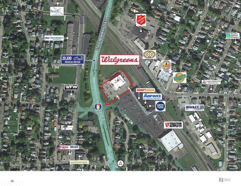 12 Park Dr, Hornell, NY 14843 Walgreens Corp Abs NNN w/ Incrs