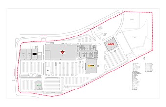 1029 Brodie Dr, Orillia, ON for lease Site Plan- Image 2 of 2