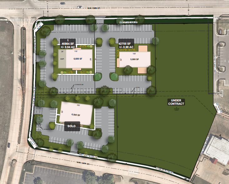 NW 150th St. and Bogert Parkway, Oklahoma City, OK for sale - Site Plan - Image 1 of 1