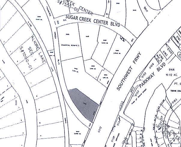 14090 Southwest Fwy, Sugar Land, TX for lease Plat Map- Image 4 of 6
