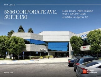 More details for 5856 Corporate Ave, Cypress, CA - Office for Lease