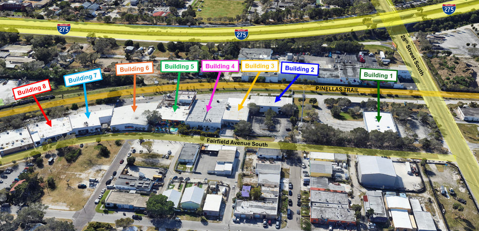 2606 Fairfield Ave S, Saint Petersburg, FL for lease - Site Plan - Image 1 of 21