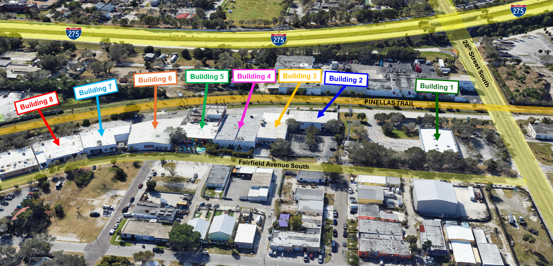 2606 Fairfield Ave S, Saint Petersburg, FL for lease Site Plan- Image 1 of 22