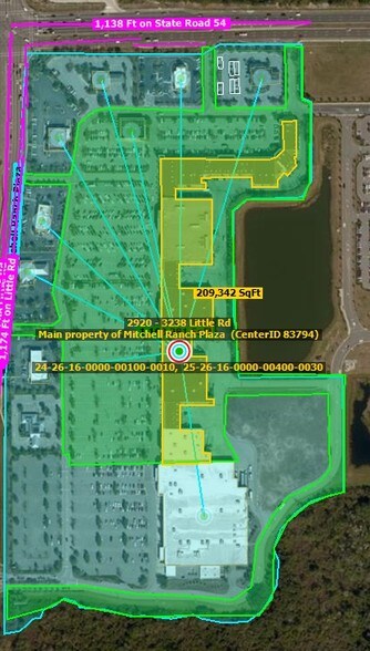 2920-3238 Little Rd, Trinity, FL for sale - Plat Map - Image 1 of 1