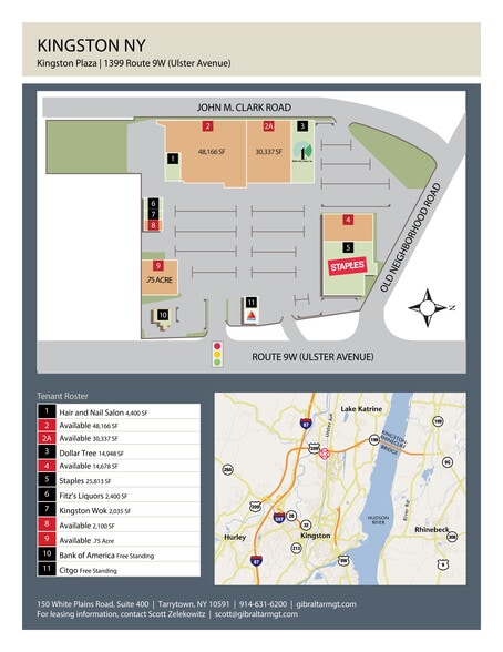 1355-1379 Ulster Ave, Kingston, NY for lease - Building Photo - Image 1 of 8