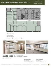 111 SW Columbia St, Portland, OR for lease Floor Plan- Image 1 of 7