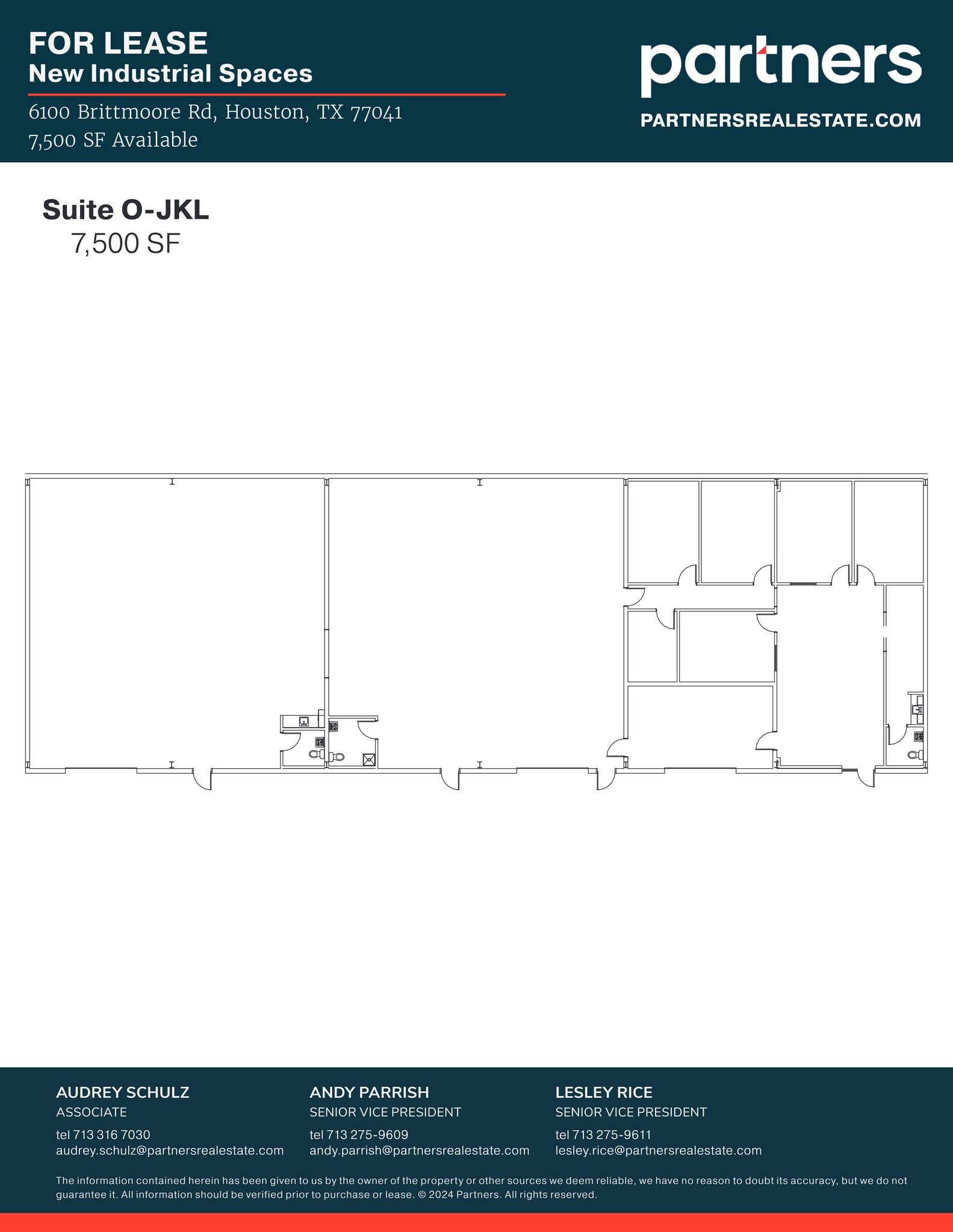 6100 Brittmoore Rd, Houston, TX for lease Site Plan- Image 1 of 1