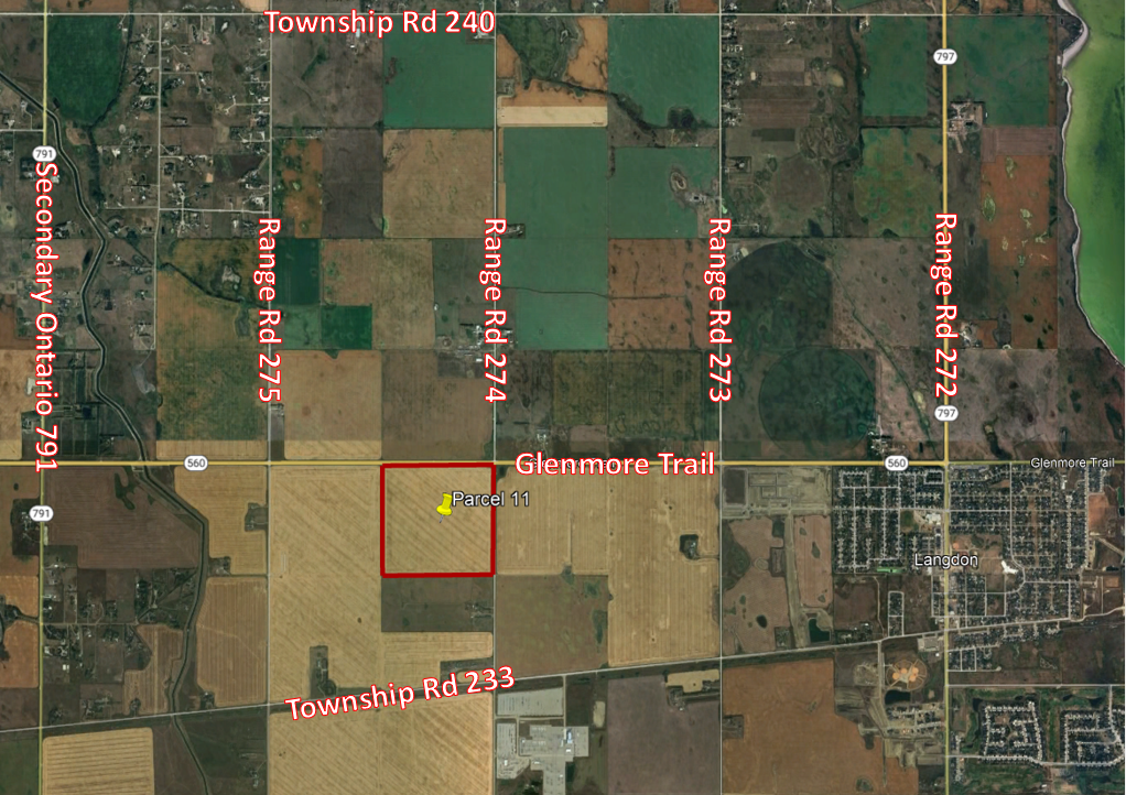 Glenmore Trail And Range Rd 274, Langdon, AB for sale Building Photo- Image 1 of 3