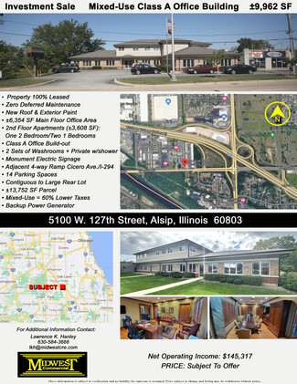 More details for 5100 W 127th St, Alsip, IL - Office for Sale