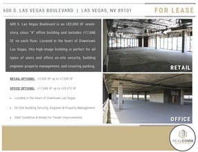 600 S Las Vegas Blvd, Las Vegas, NV for lease Building Photo- Image 2 of 7