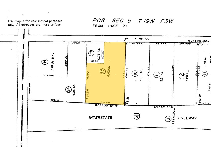 815 N Humboldt Ave, Willows, CA for sale - Plat Map - Image 1 of 1